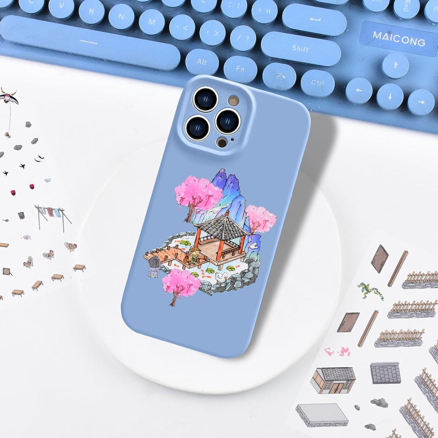 4 Sets de Pegatinas 3D Vintage HOMICO para Mini Casa