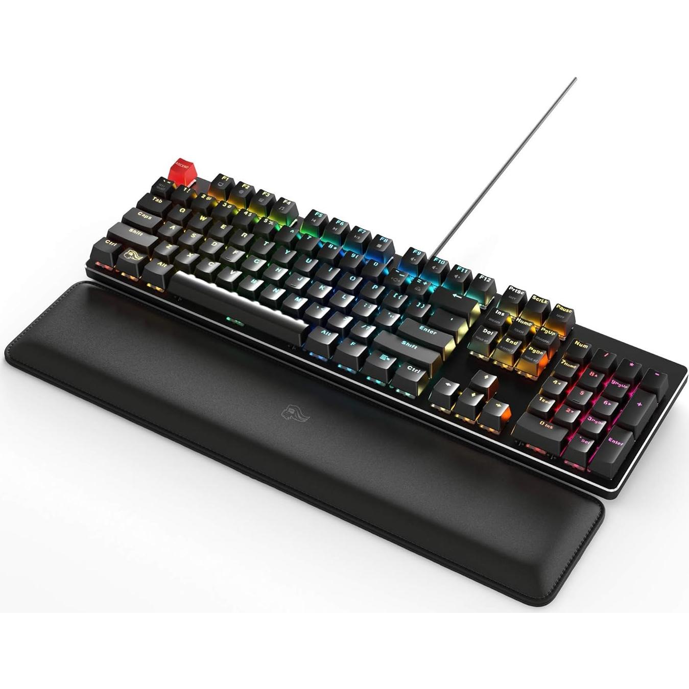 Reposamuñecas Ergonómico Glorious GWR-100-STEALTH 44.45x10.16 cm