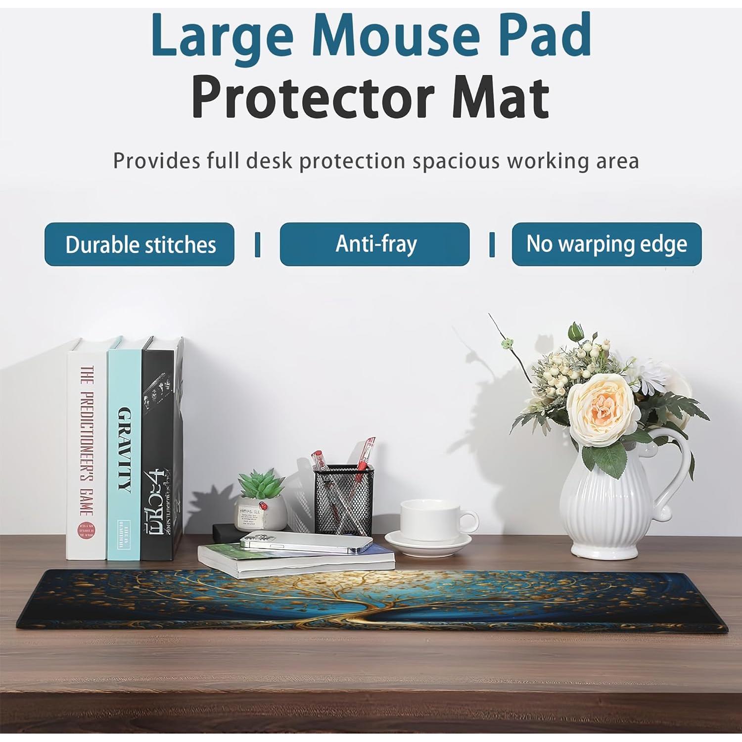 Alfombrilla de escritorio Meikosks XL 80x30 cm arte moderno 3D