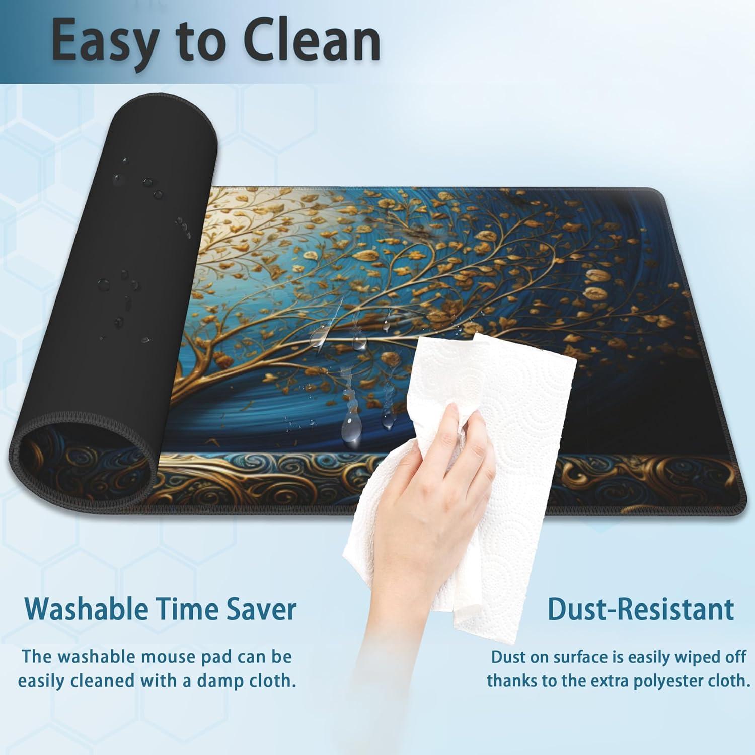 Alfombrilla de escritorio Meikosks XL 80x30 cm arte moderno 3D