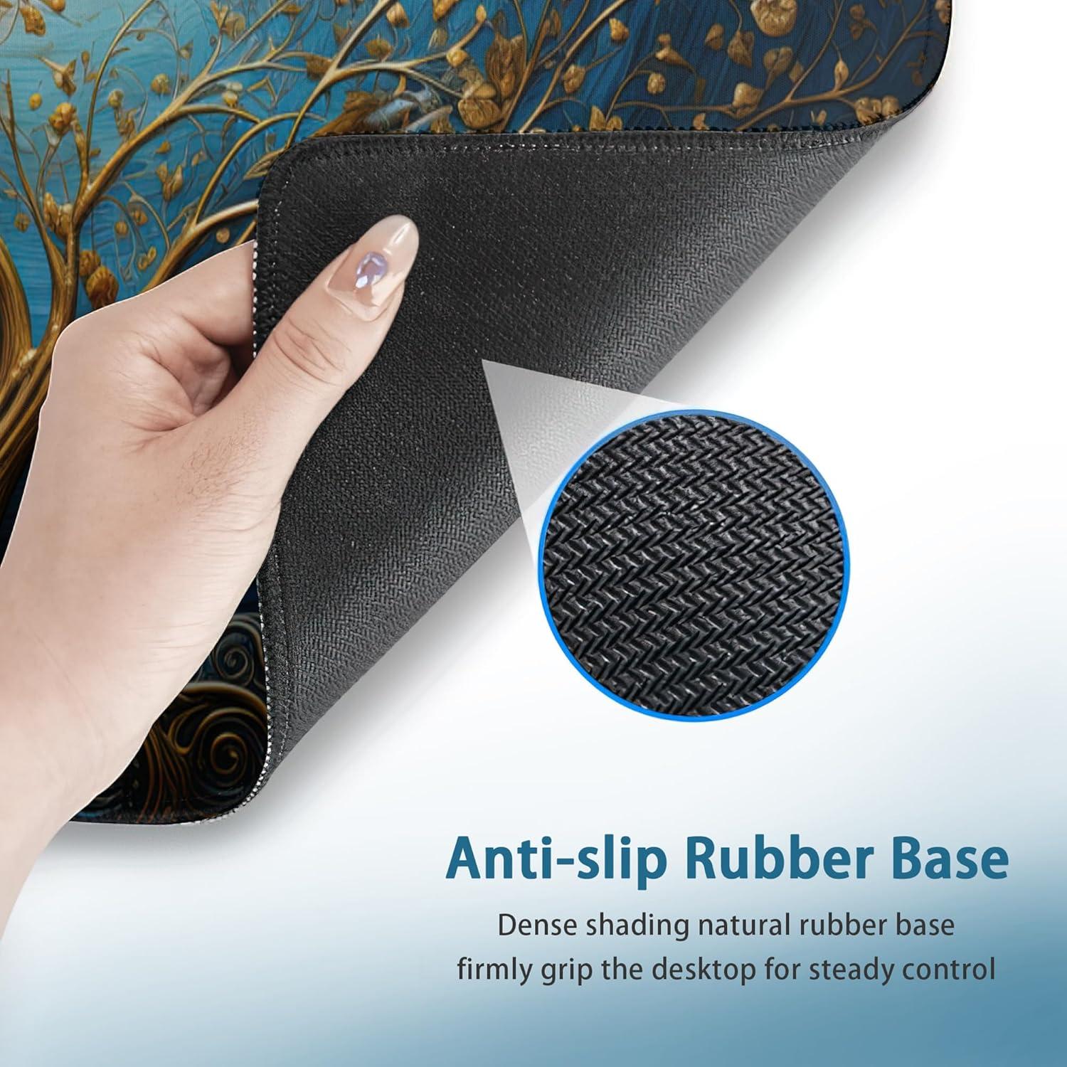 Alfombrilla de escritorio Meikosks XL 80x30 cm arte moderno 3D