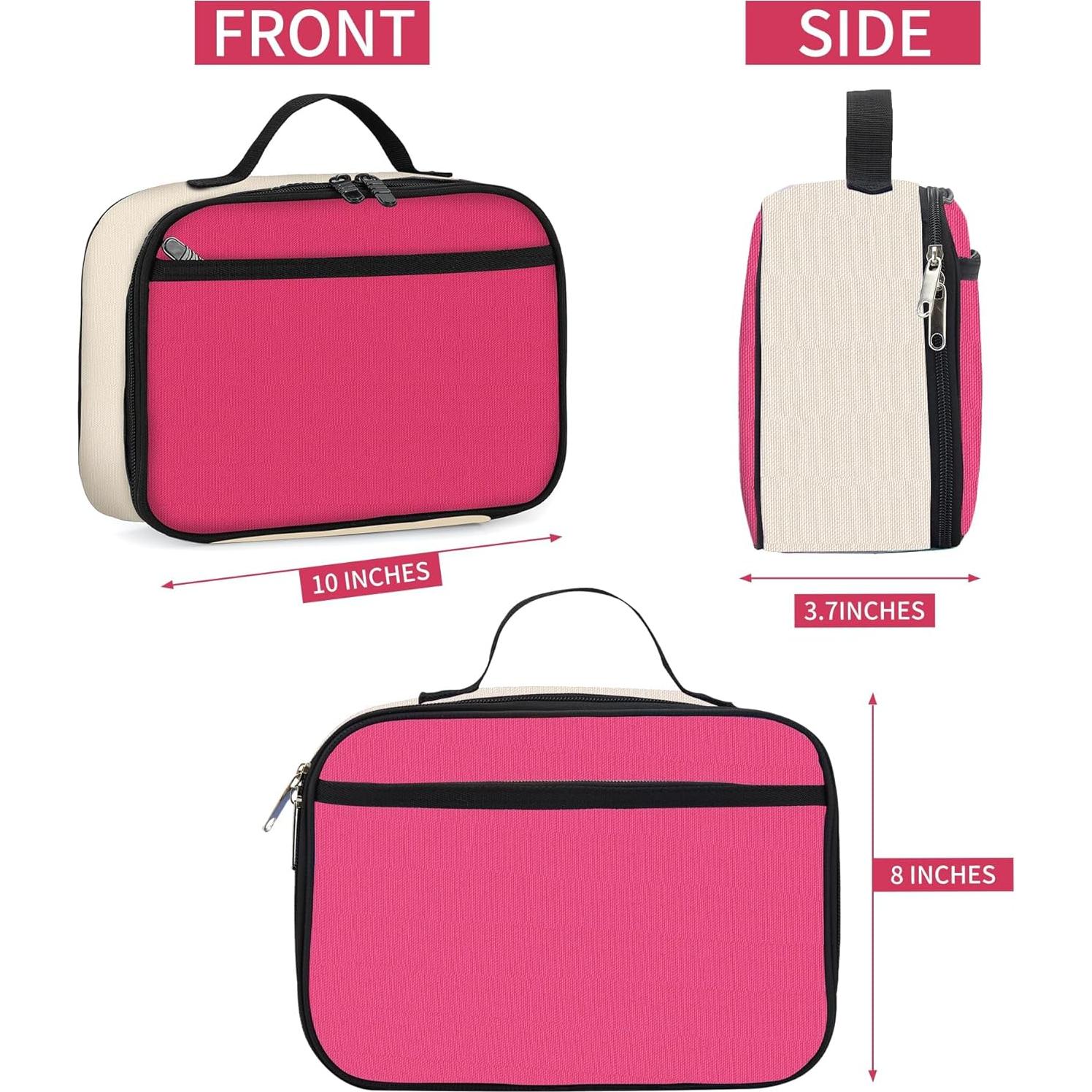 Mochila Escolar Ligera Rickyh + Bolsa de Almuerzo 47x35cm