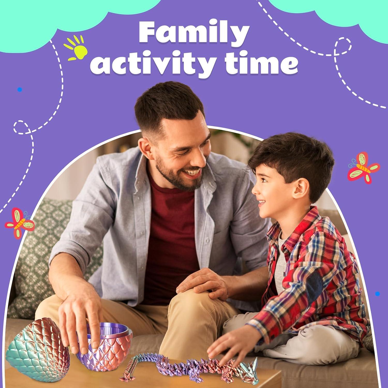 Huevos de Dragón Cinderwing3D Articulados 12.7 cm