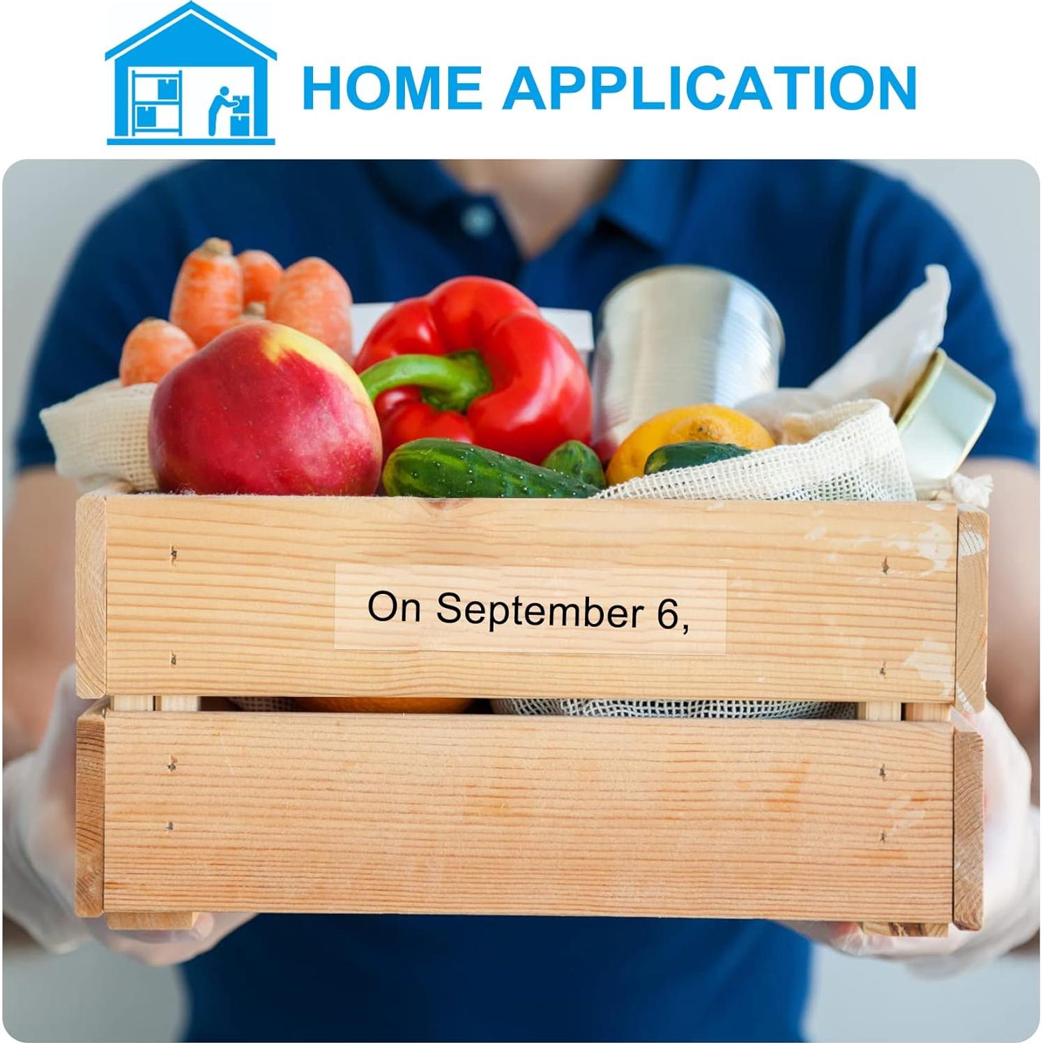 Cinta de Etiquetas Laminada Lonitul TZe-131 12mm Transparente