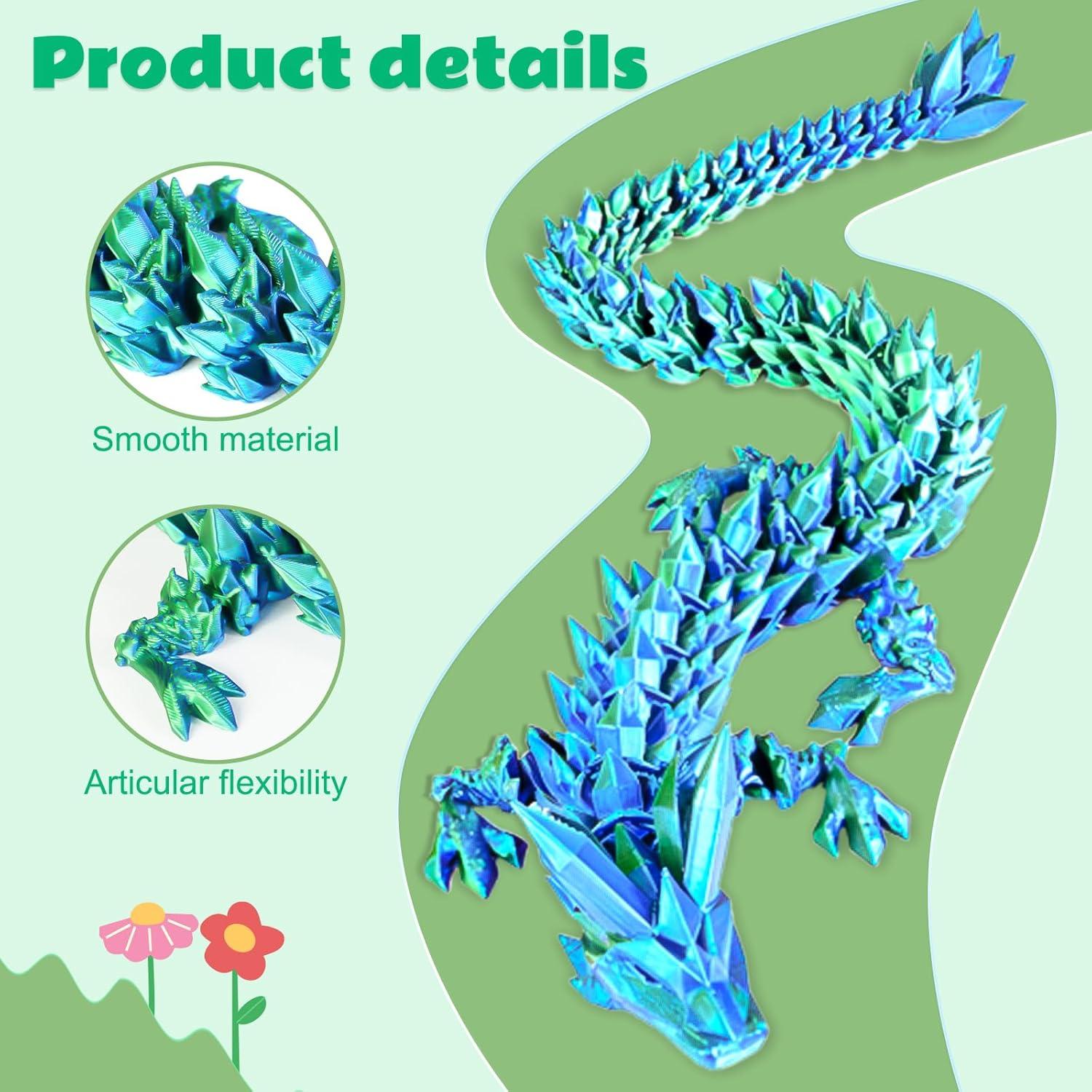 Huevos de Dragón Cinderwing3D Verde Navidad Talla M