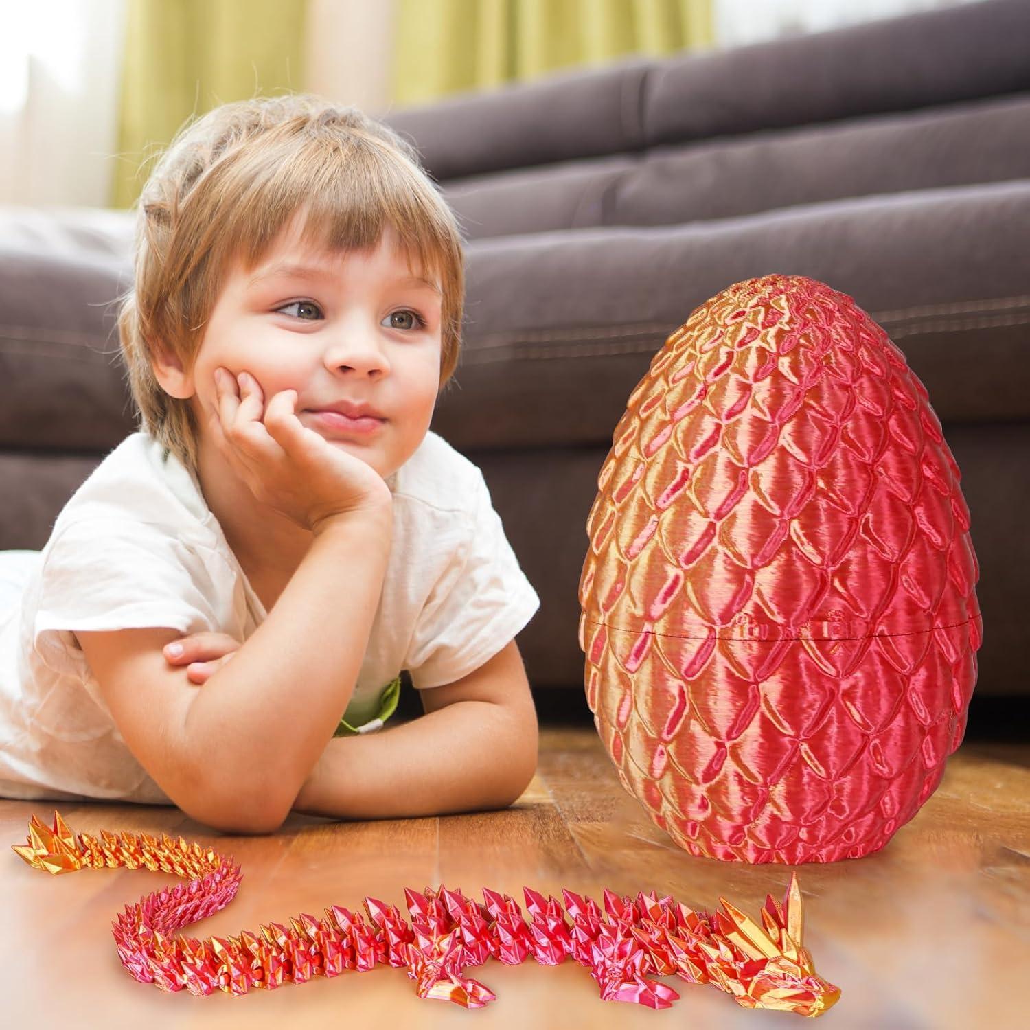 Huevo de Dragón Grande Cinderwing3D 18 cm Articulado