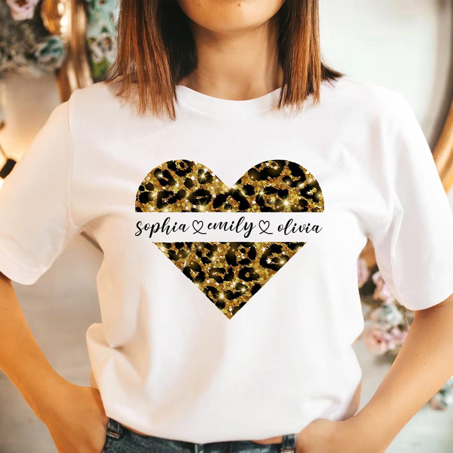 Vinilo de Transferencia de Calor Tintnut Leopardo - 10 Hojas 30.48x25.4cm