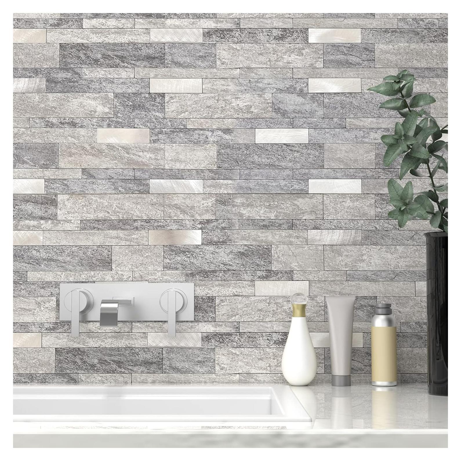 Azulejos Autoadhesivos VAOVI para Salpicadero de Cocina 5pcs