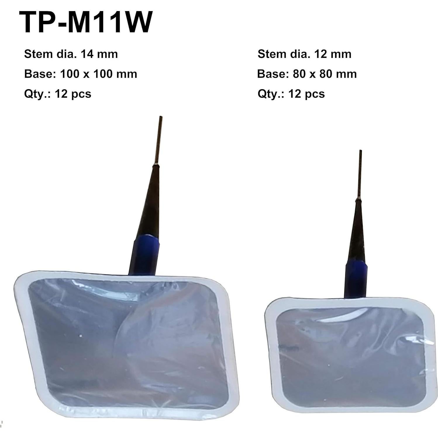 Kit de Reparación ZERINT TP-M11W para Neumáticos 12 Piezas