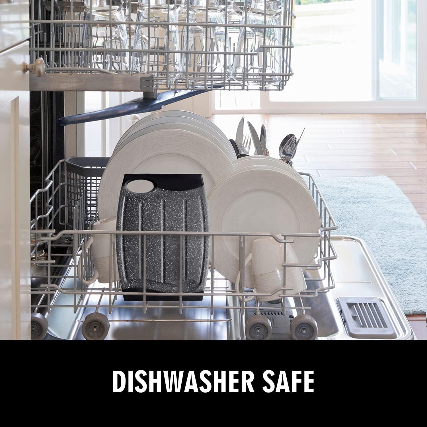 Juego de 2 Tablas de Cortar Ginkick 25x19 cm Antideslizantes