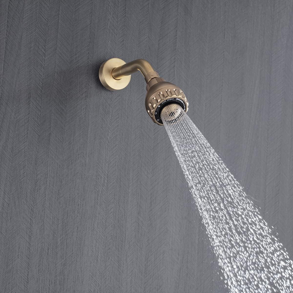 Cabezal de Ducha Techzm Alta Presión 3 Configuraciones 12.7cm