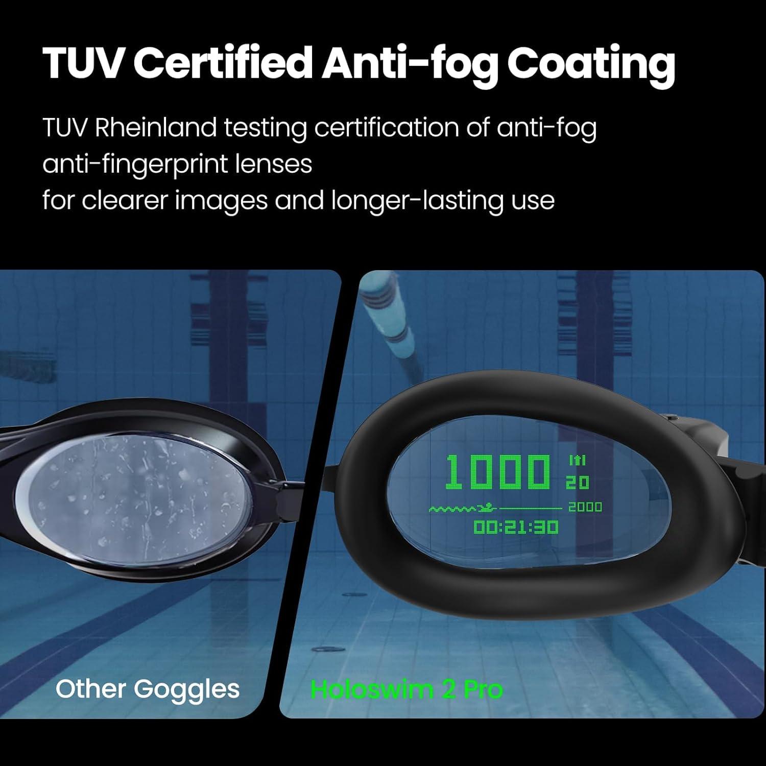 Gafas de natación inteligentes Holoswim 2PRO -5.0D