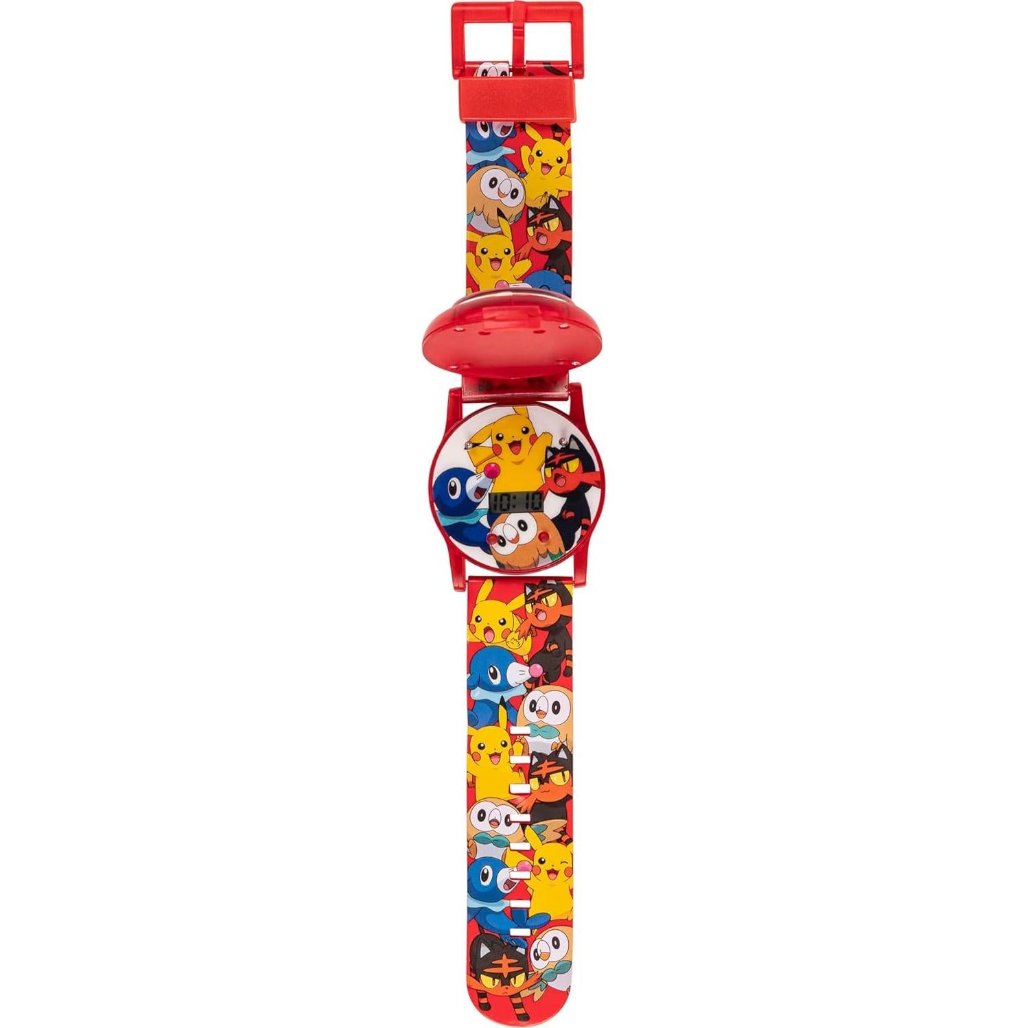 Reloj Digital Accutime Kids Pokemon Rojo Pokeball