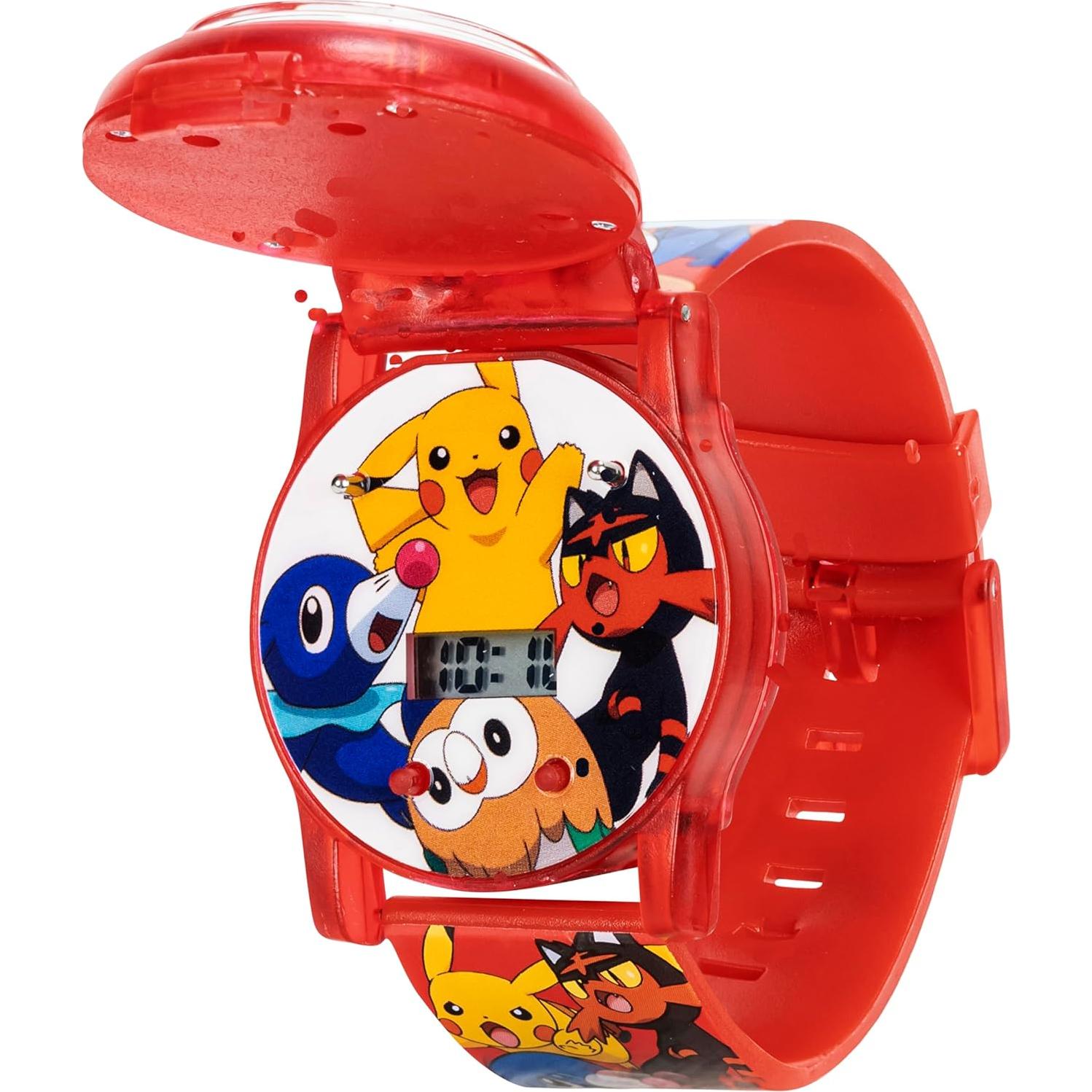 Reloj Digital Accutime Kids Pokemon Rojo Pokeball