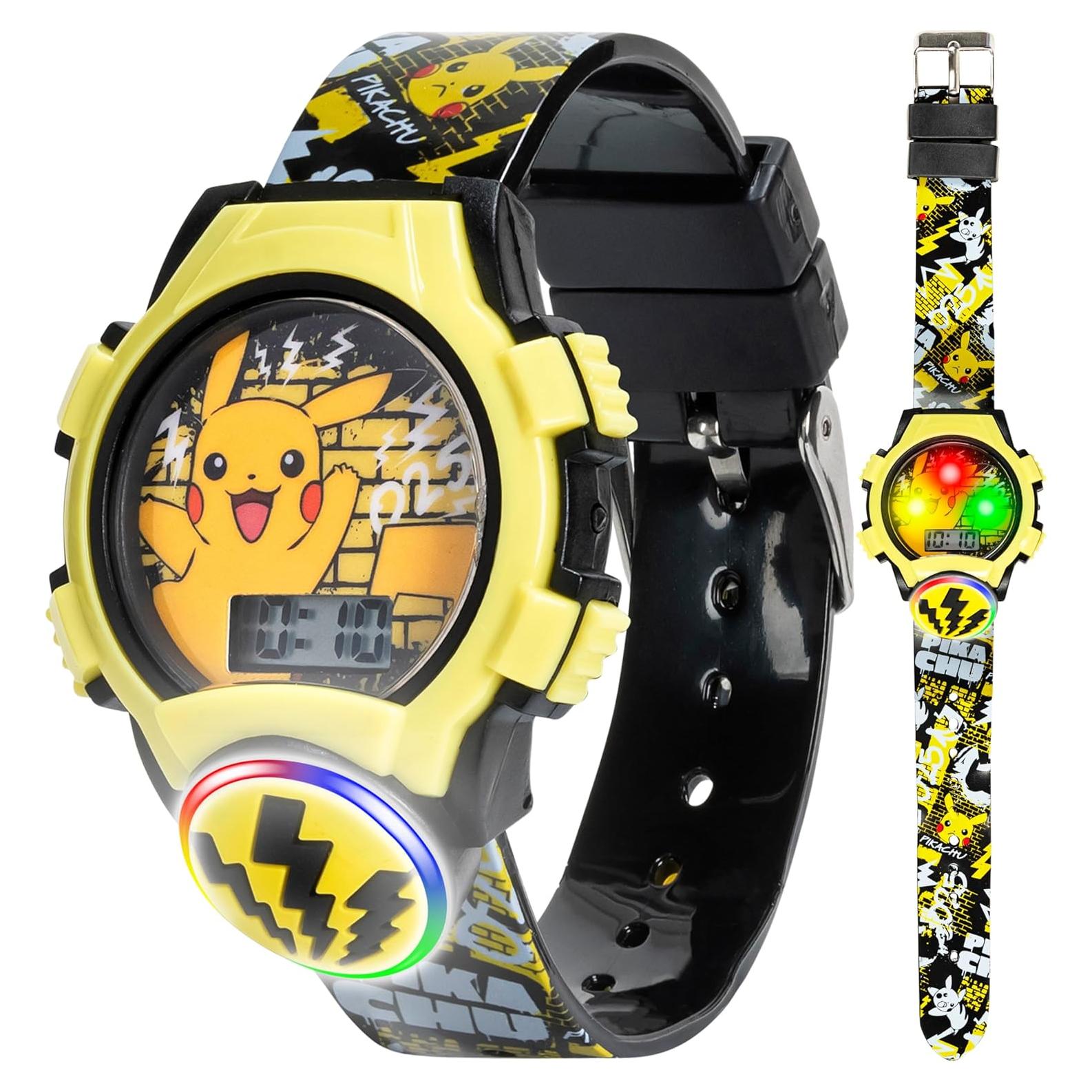 Reloj Digital LCD Accutime Kids Pokémon Iluminado
