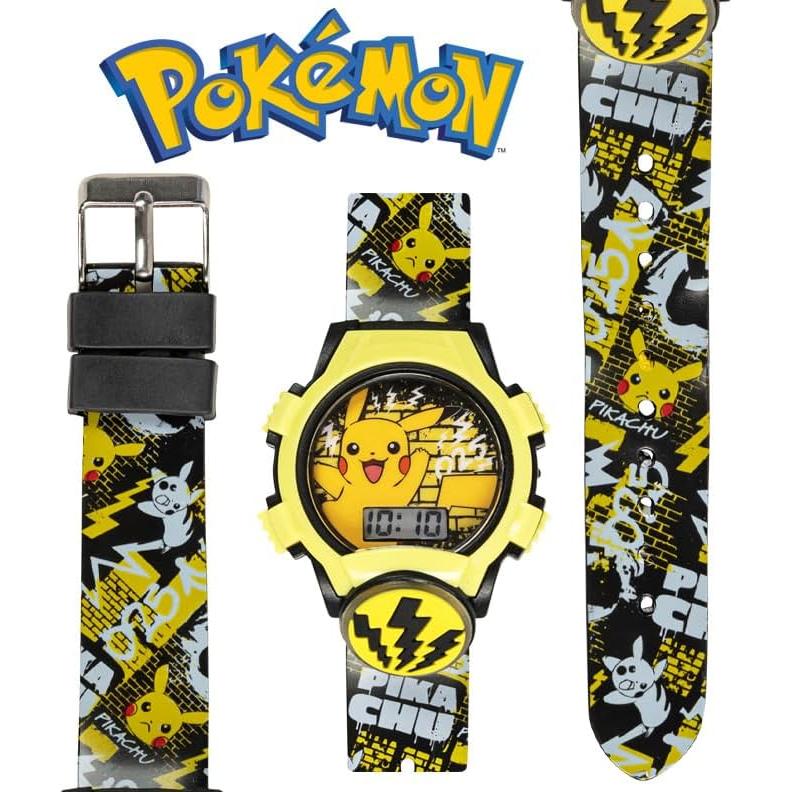 Reloj Digital LCD Accutime Kids Pokémon Iluminado