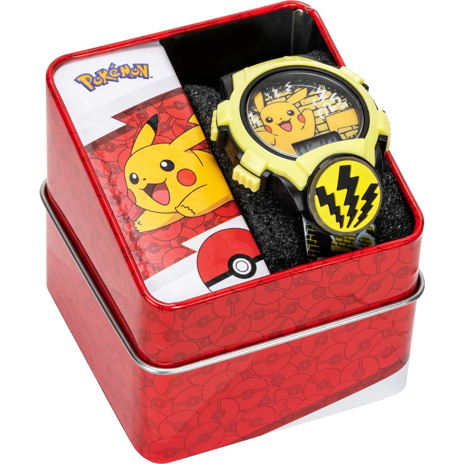 Reloj Digital LCD Accutime Kids Pokémon Iluminado