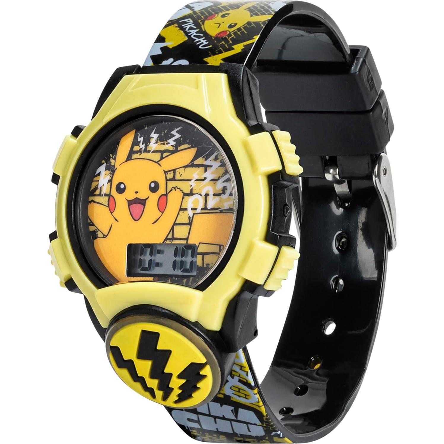 Reloj Digital LCD Accutime Kids Pokémon Iluminado