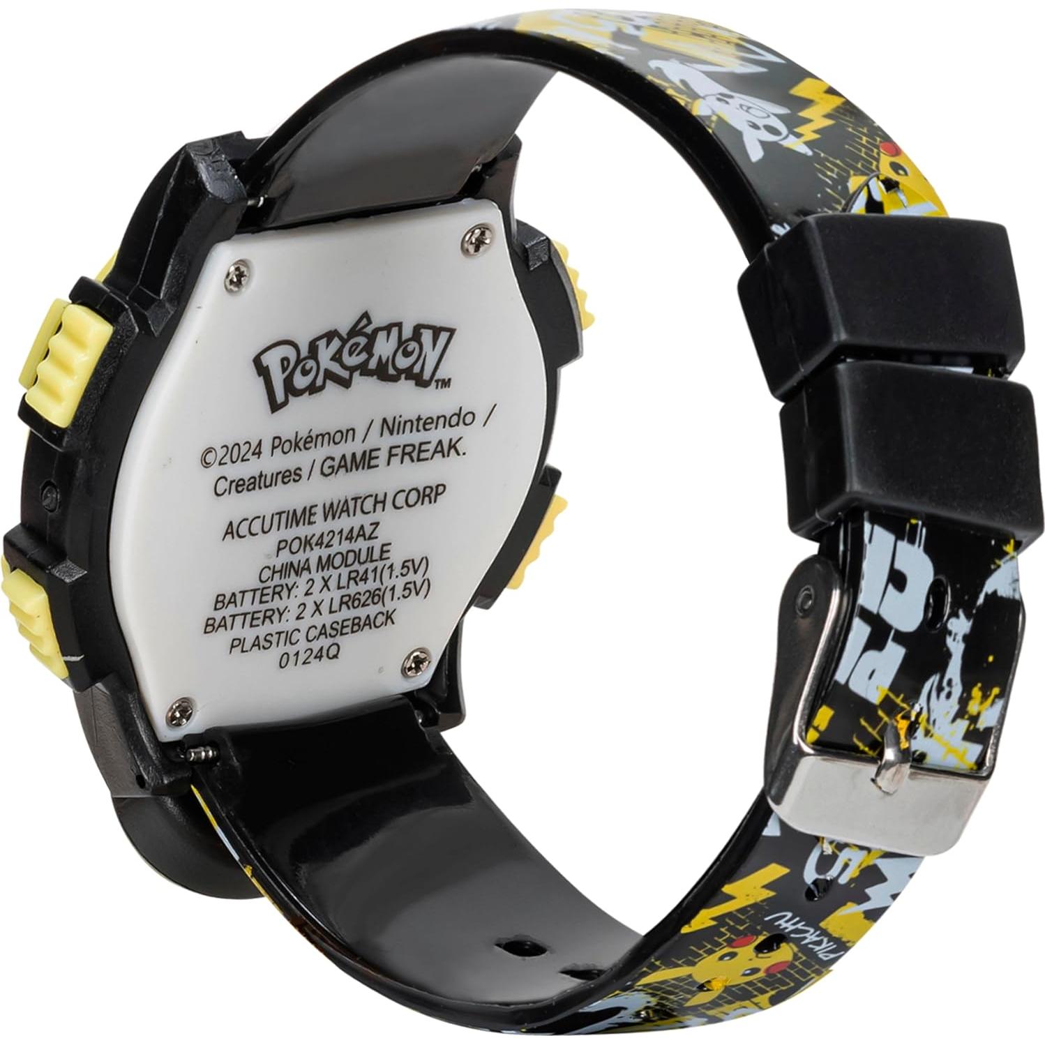 Reloj Digital LCD Accutime Kids Pokémon Iluminado