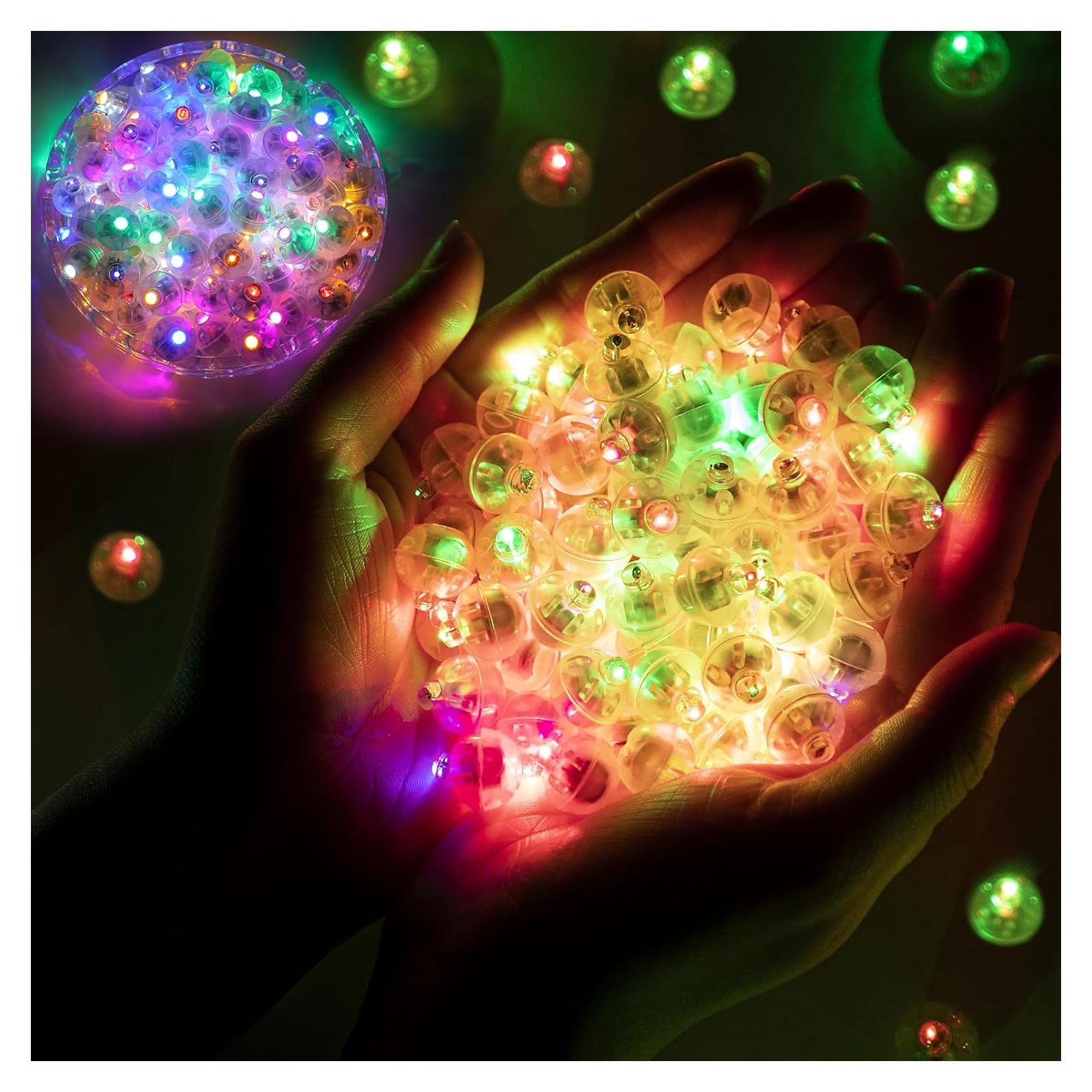 50 Luces de Globo LED Arcoíris chzk para Decoración de Fiesta