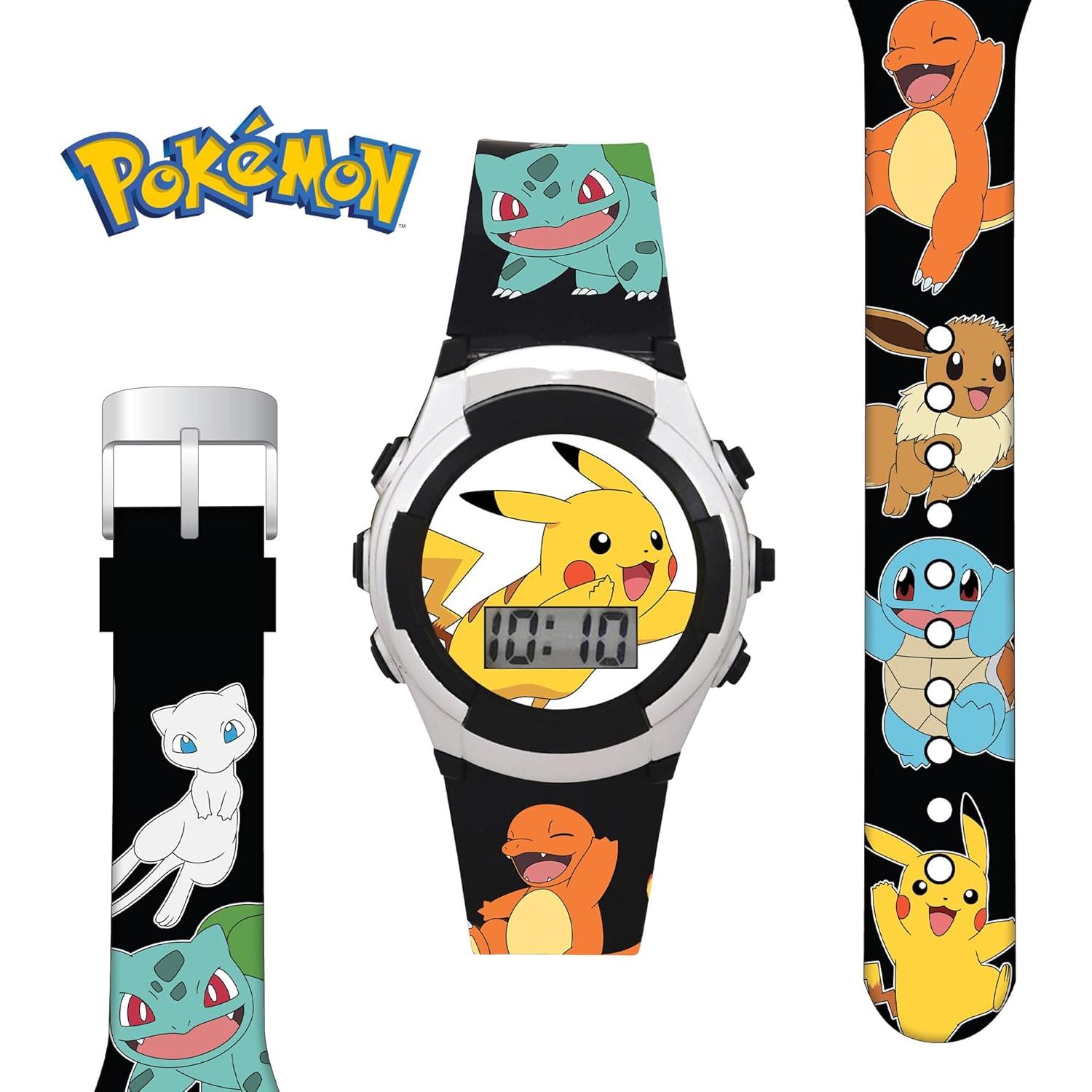 Reloj Digital LCD Accutime Kids Pikachu para Niños