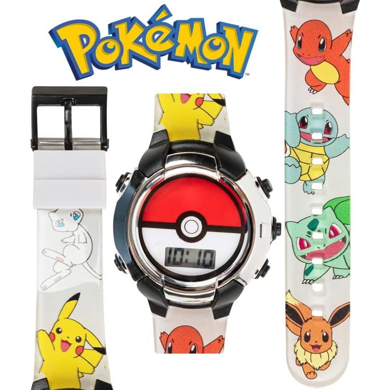 Reloj Digital Accutime Kids Pokeball Multicolor 20,6x11cm