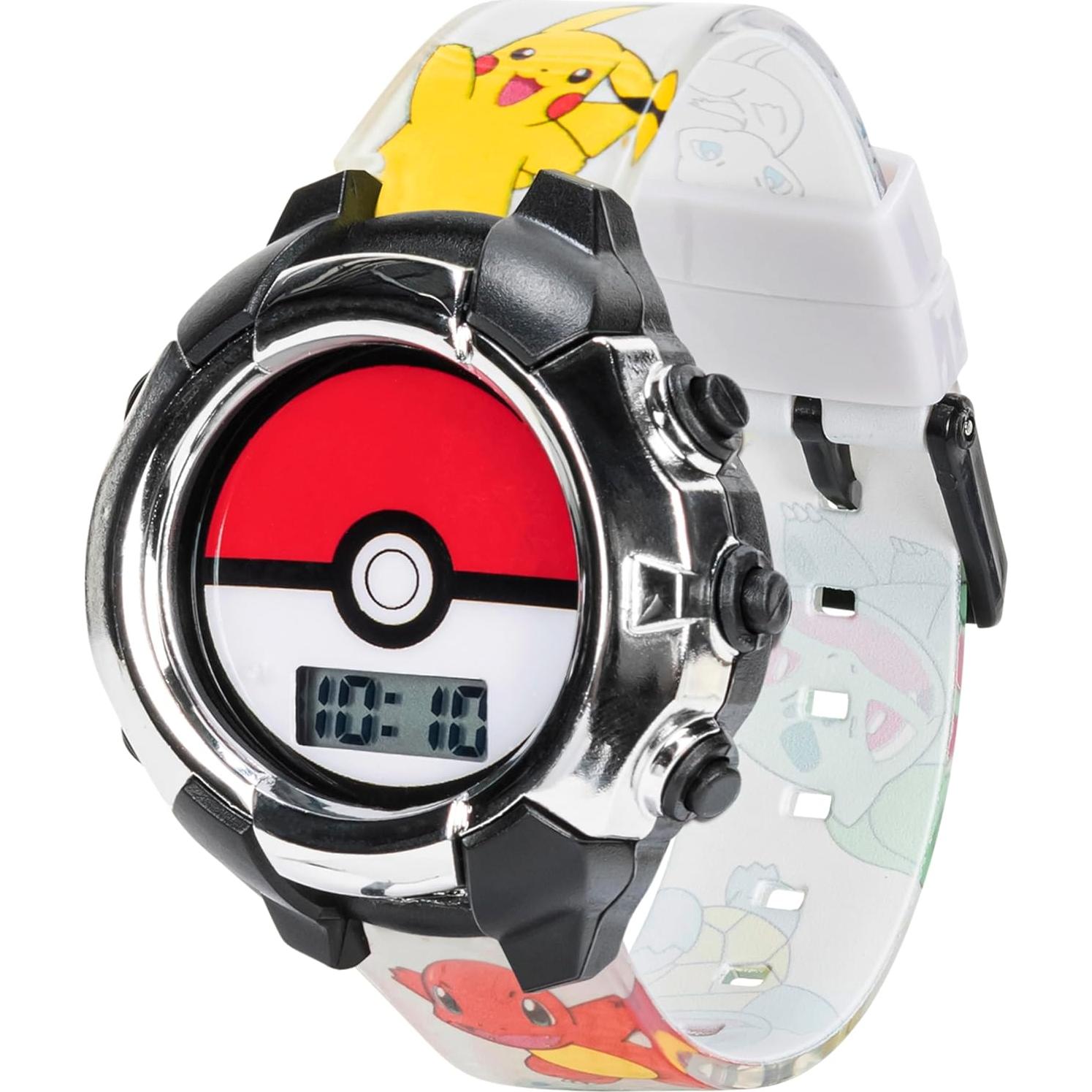 Reloj Digital Accutime Kids Pokeball Multicolor 20,6x11cm