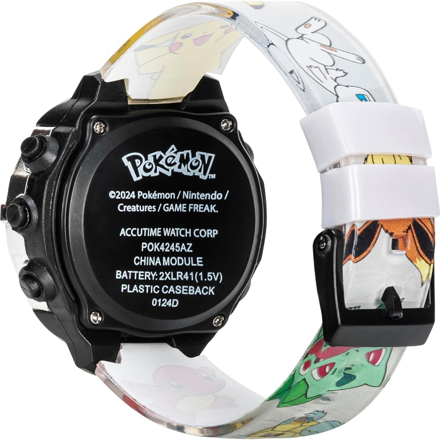 Reloj Digital Accutime Kids Pokeball Multicolor 20,6x11cm