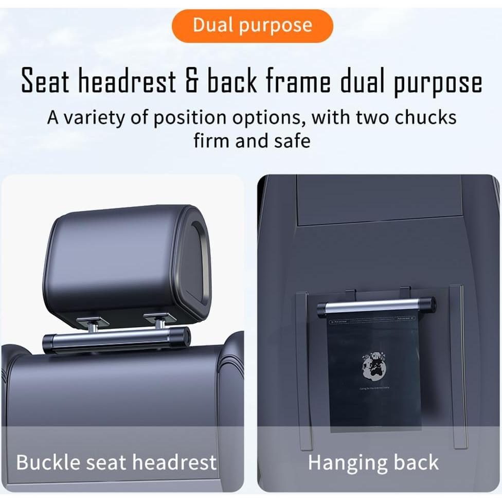 Cubo de Basura para Auto Mrsnimou 2L Negro con 40 Bolsas