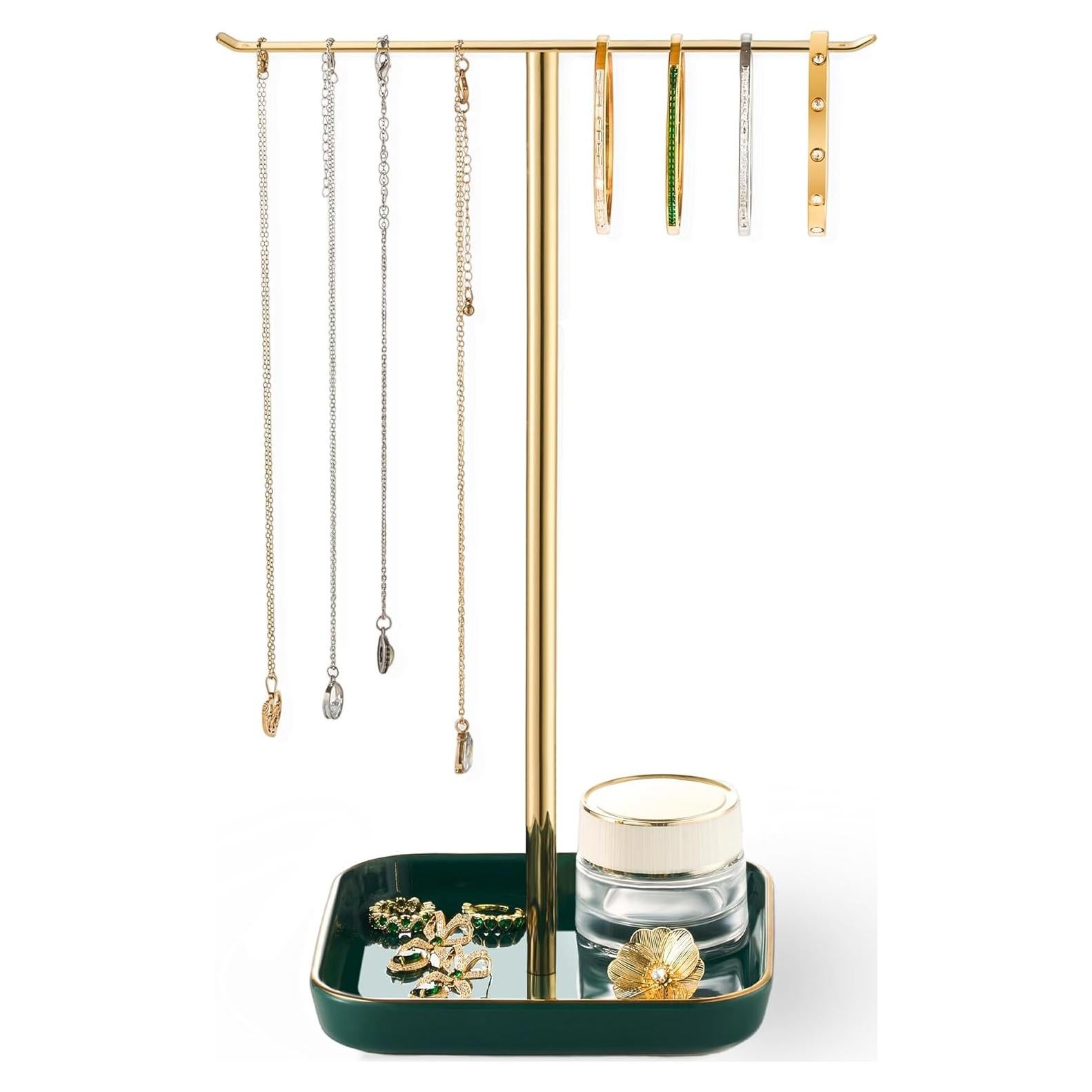Soporte para Joyería pickpiff Árbol Cerámica 32 cm Verde