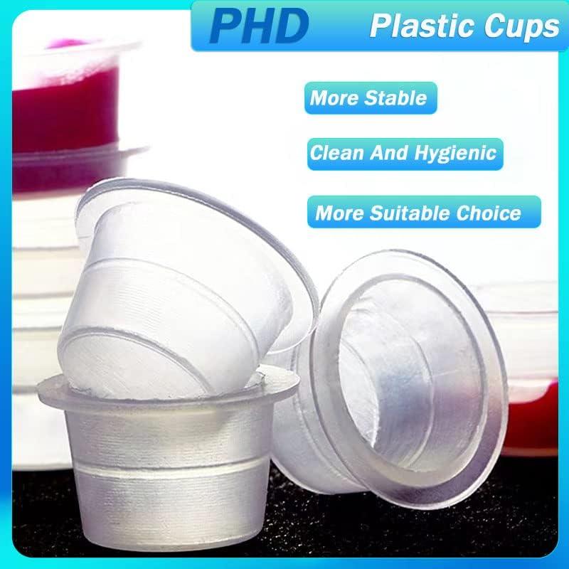 Tazas de Tinta Desechables NAQASE 300pcs 14mm para Tatuajes