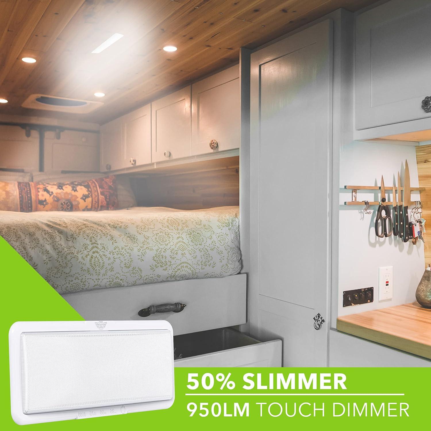 Luz de Techo LED Ocio 35.5x13.9cm 950 Lúmenes DC 12V