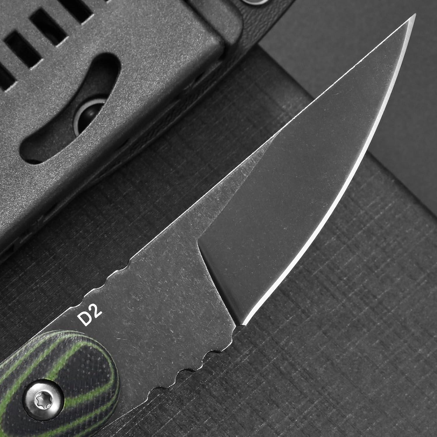 Cuchillo de Hoja Fija Ccanku C1390 18.5 cm Acero D2 G10