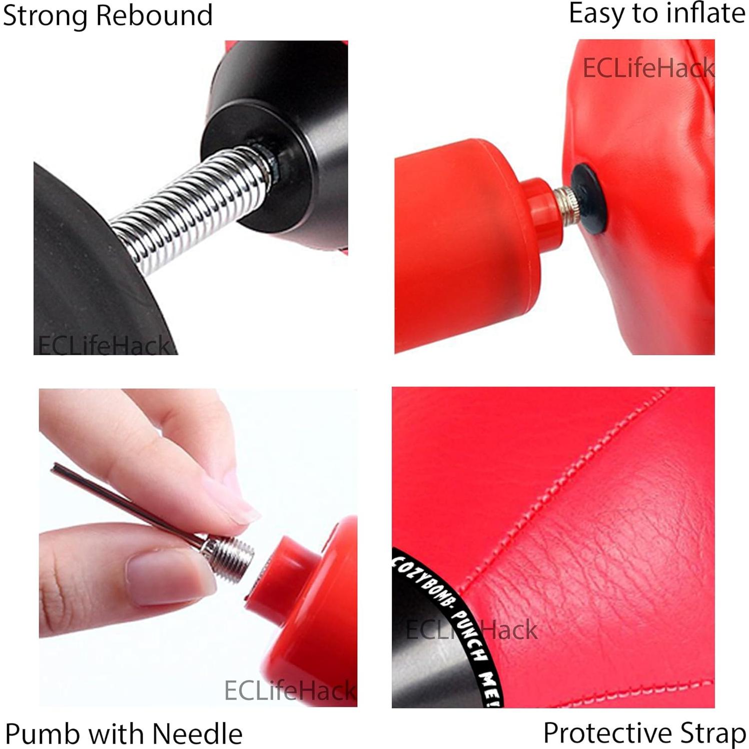 Bolsa de Boxeo de Escritorio CozyBomB 36 cm Alivio Estrés