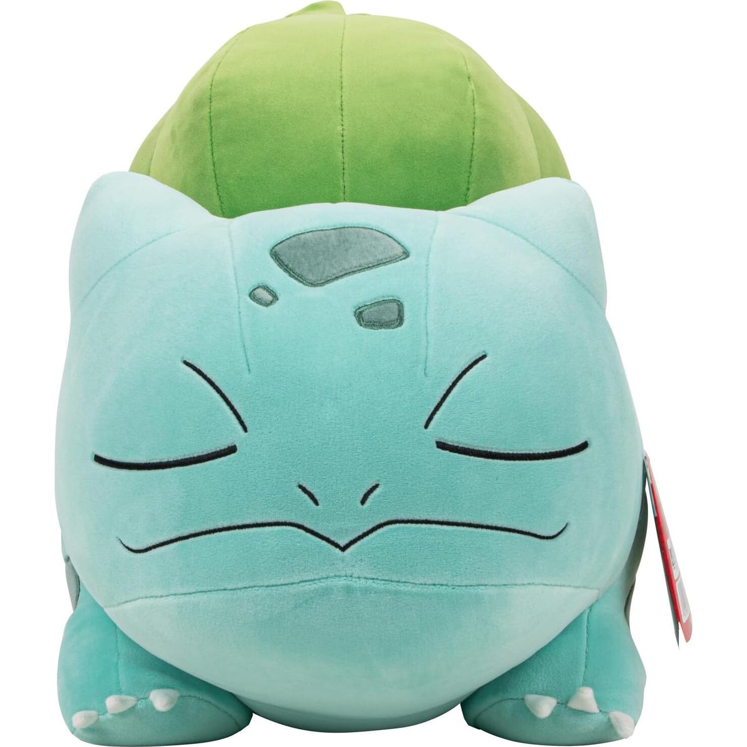 Peluche Bulbasaur Dormido 45.72 cm - Pokémon Oficial Jazwares