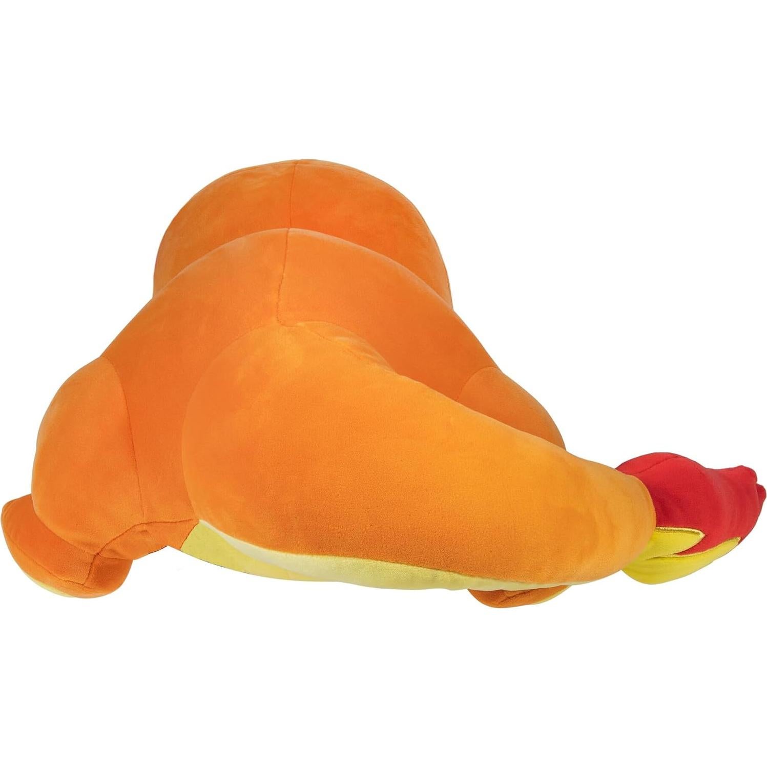 Peluche Charmander Durmiendo - Jazwares 45.72 cm Suave