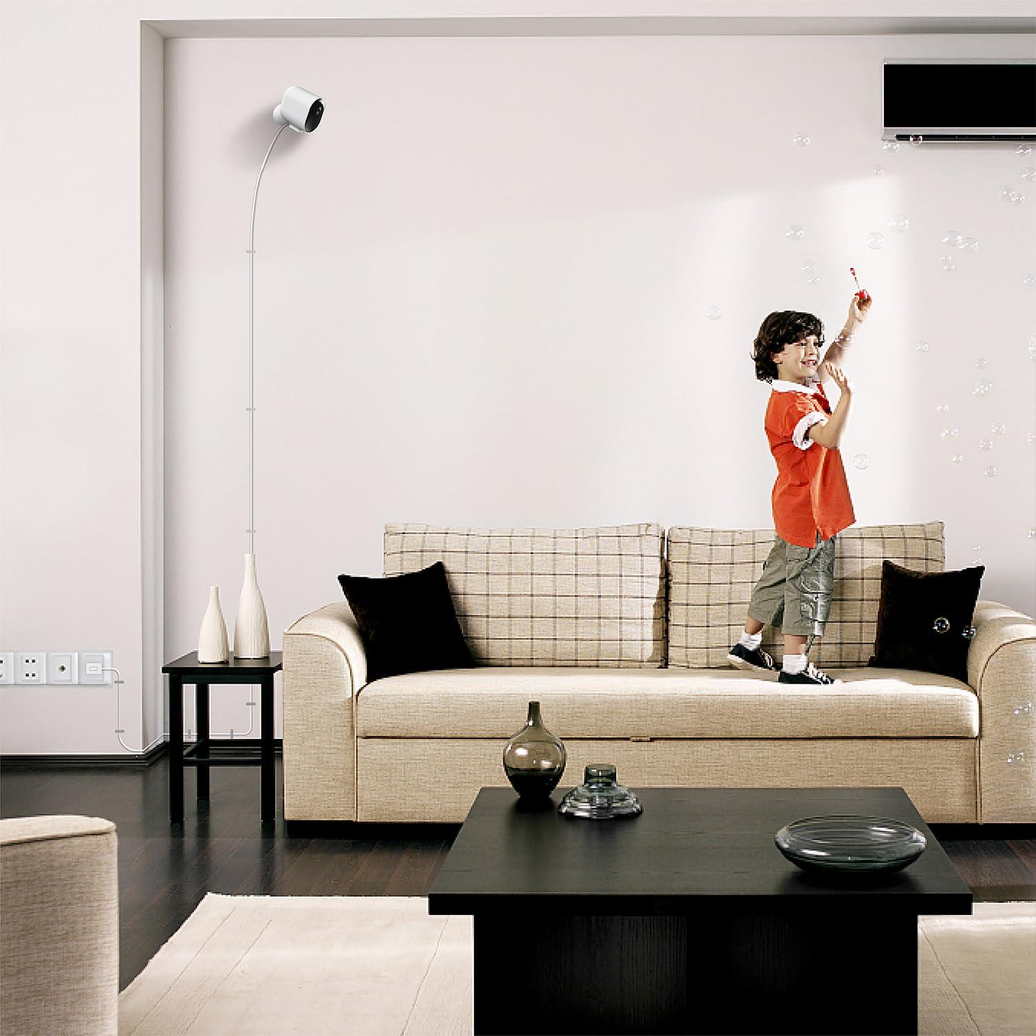 Cable de Carga Magnético TUSITA 3m para Arlo Ultra Pro 3 4 5