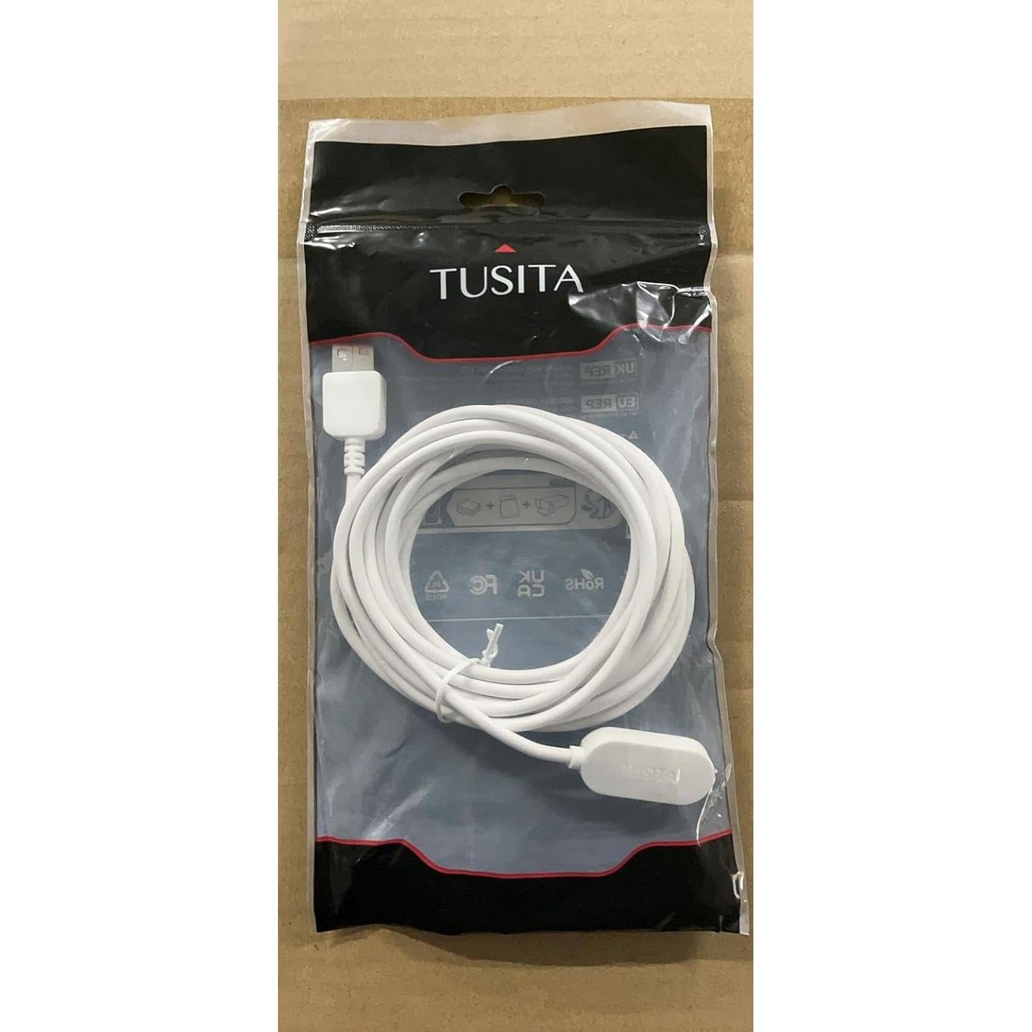 Cable de Carga Magnético TUSITA 3m para Arlo Ultra Pro 3 4 5