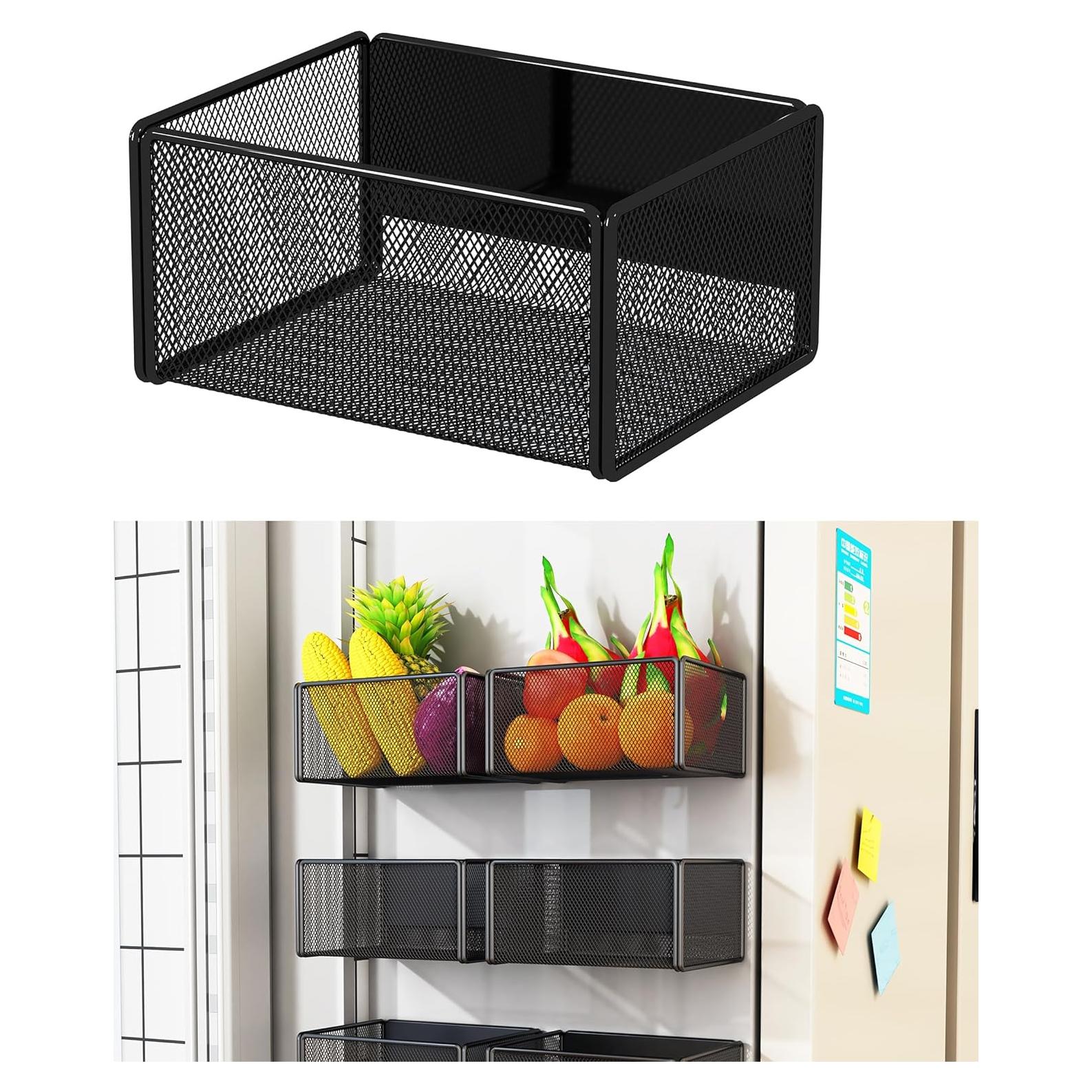 Organizador Magnético para Refrigerador LIFEFAN 15.7x11.9cm Negro