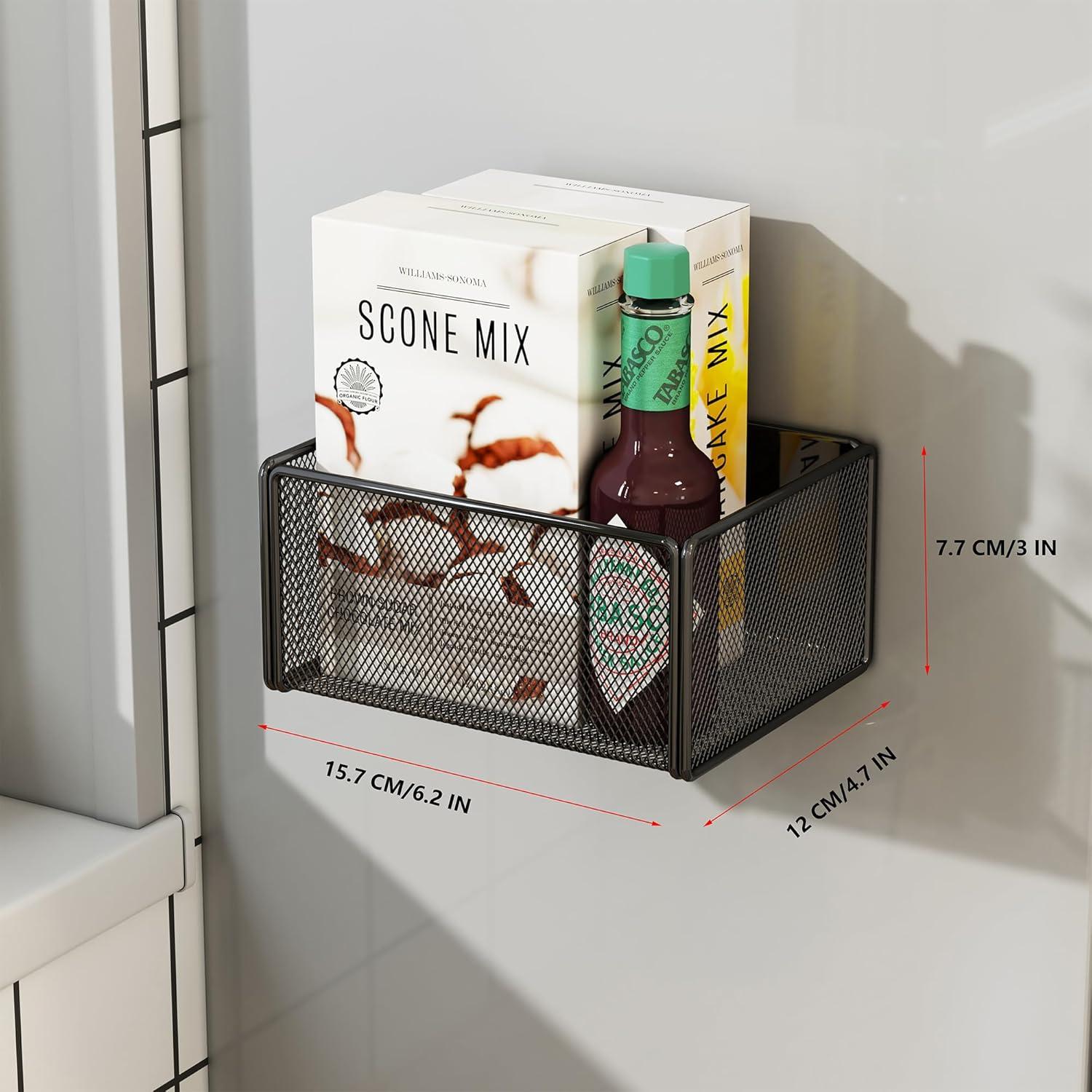 Organizador Magnético para Refrigerador LIFEFAN 15.7x11.9cm Negro