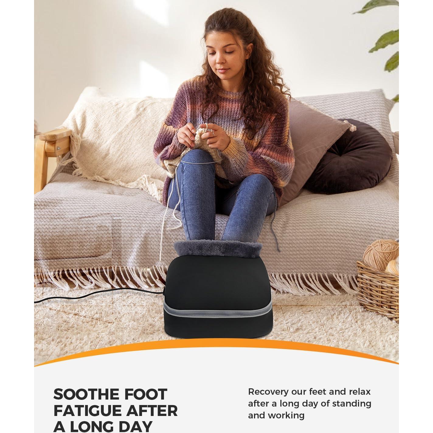 Masajeador de Pies Shiatsu CooCoCo CF-5202-UP con Calor