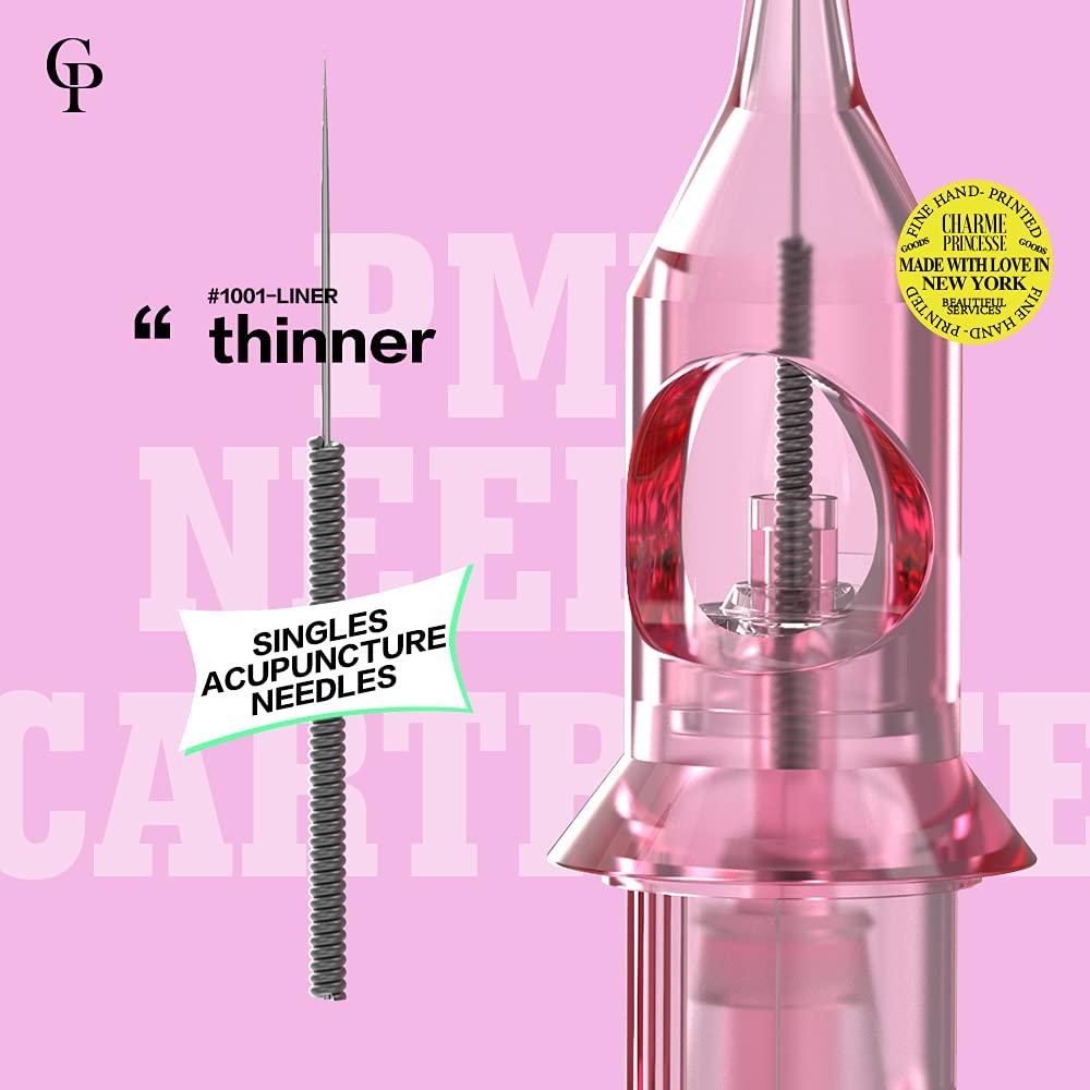 Cartucho de Aguja Charme Princesse 10 PCS 1RL 0.25mm para Tatuaje