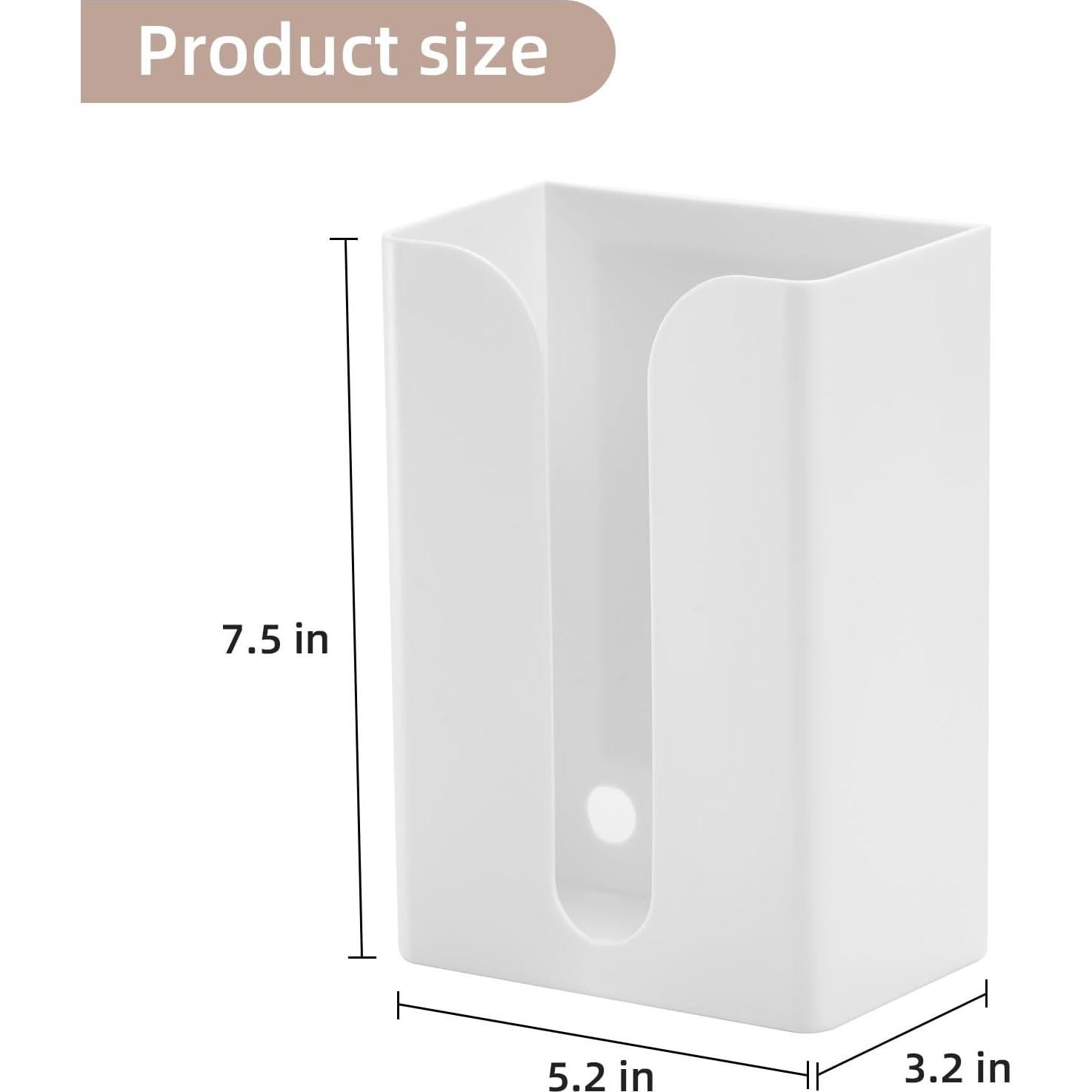 Soporte Magnético para Hojas de Secadora SUBEKYU - Organizador Blanco