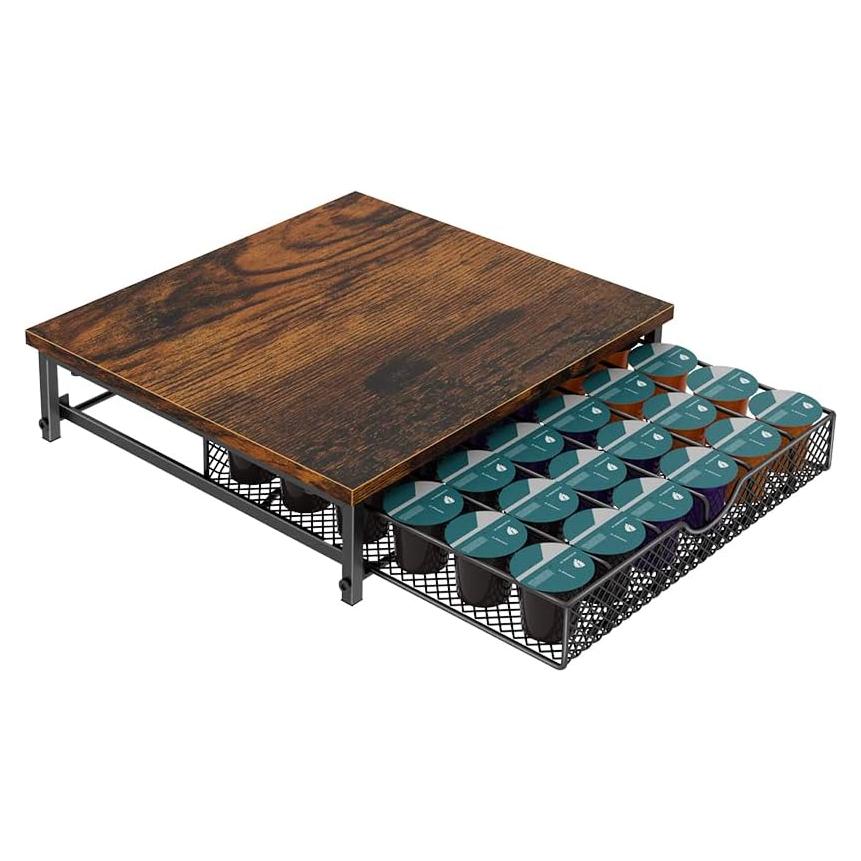 Soporte para Cajón de Cápsulas de Café BTY Negro 36 Cápsulas