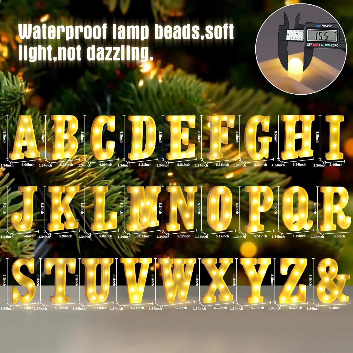 Letras Iluminadas LED S - Decoración Personalizada para Eventos