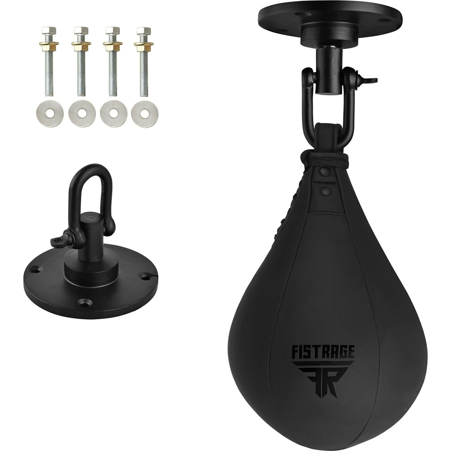 Bolsa de Velocidad FISTRAGE FR de Cuero para MMA y Kickboxing