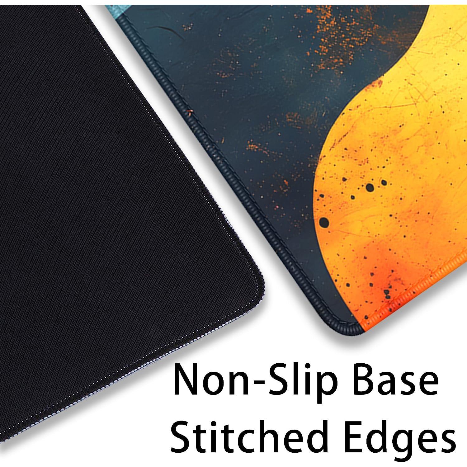 Alfombrilla de Escritorio Grande PBLJMJ Abstracta 70x30cm Antideslizante