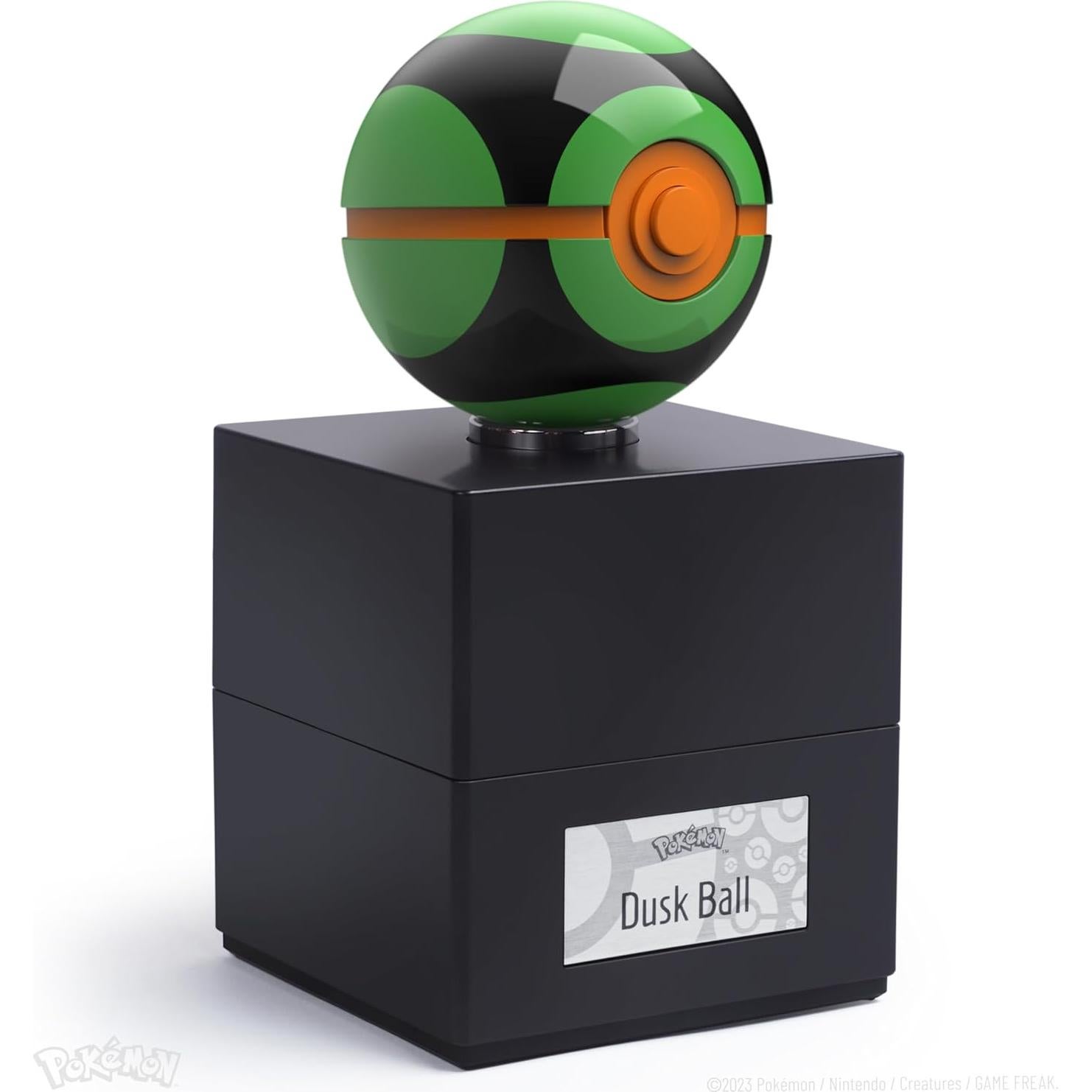 Poké Ball Dusk Ball The Wand Company - Electrónica, Metal 9.5 cm