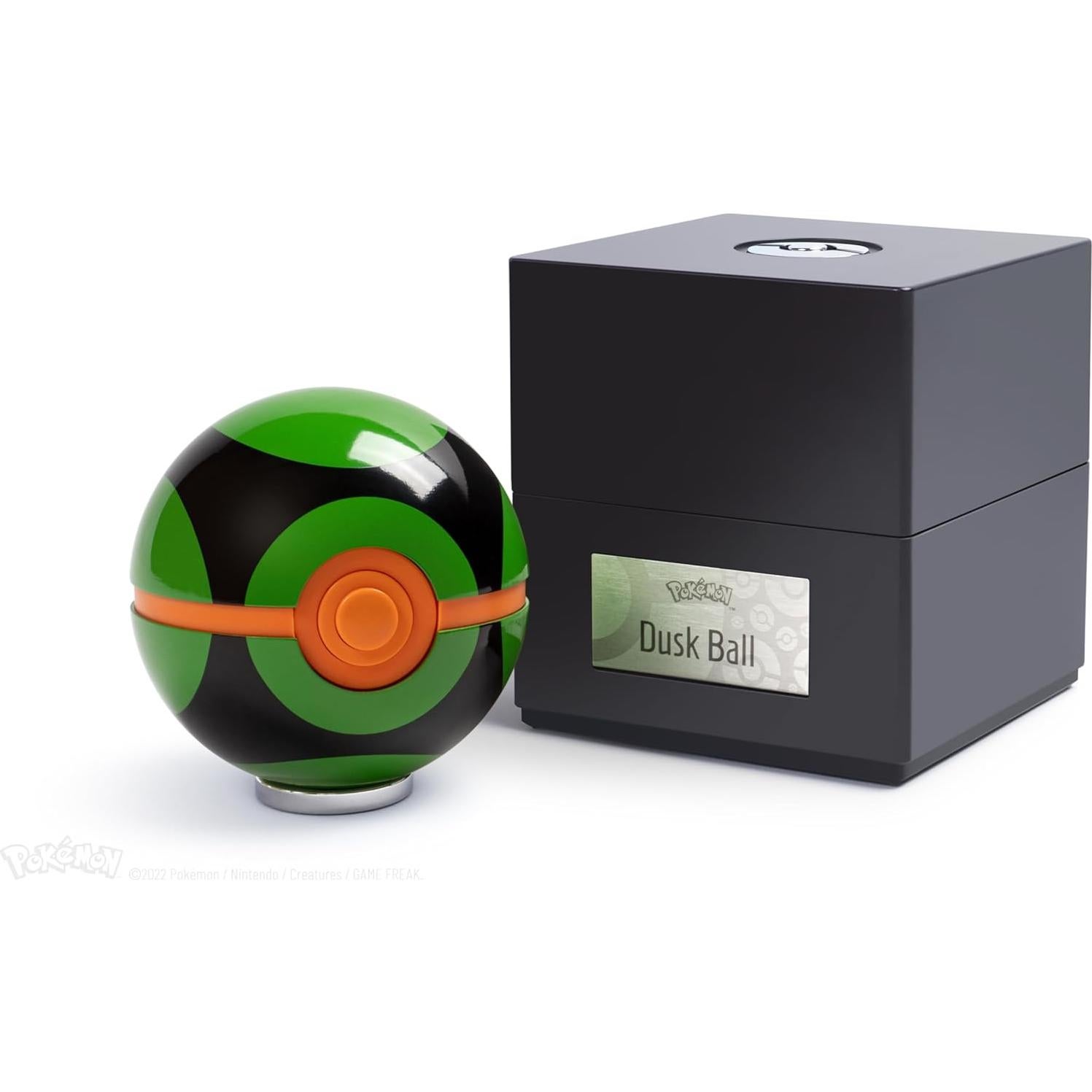 Poké Ball Dusk Ball The Wand Company - Electrónica, Metal 9.5 cm