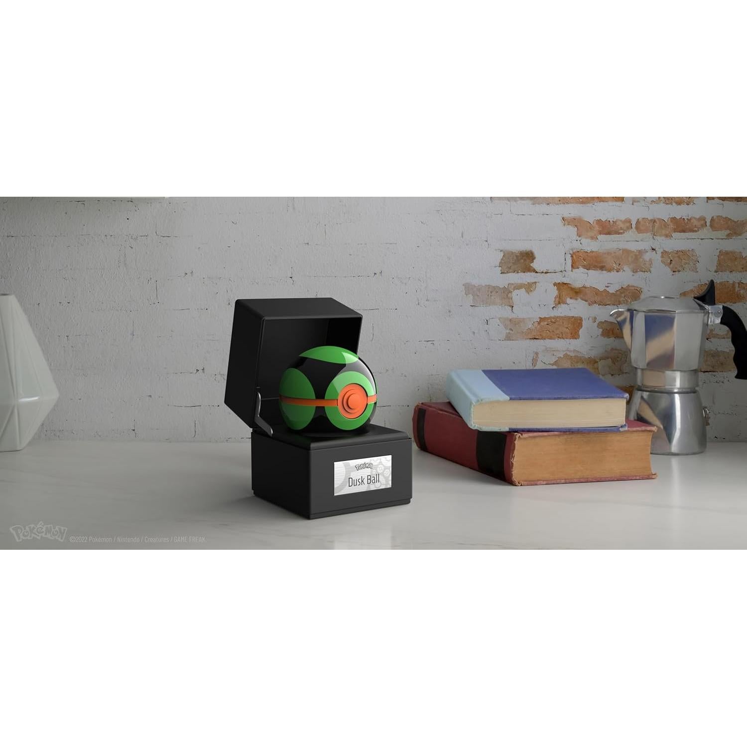 Poké Ball Dusk Ball The Wand Company - Electrónica, Metal 9.5 cm